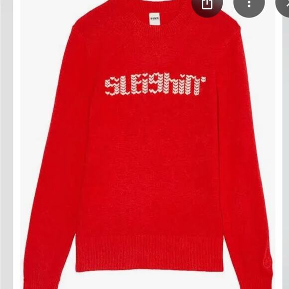 Victoria secret Xmas Christmas Sweater NWT - Picture 2 of 4